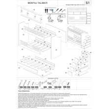 Astana Tamamı Mdf Yavrulu  Ranza Byz
