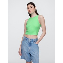 Gap Kadın Yeşil Ribana Crop Atlet