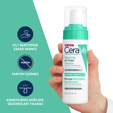 CeraVe Normal, Karma Ve Hassas Ciltler Için Köpük Temizleyici 148ml