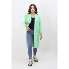 Kadın Uzun Triko Hırka