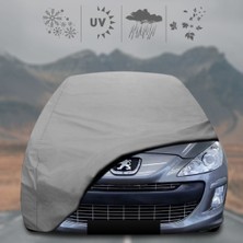 ULTRASHOP Peugeot 308 cc (2009 - 2015) Oto Branda Su Geçirmez Miflonlu Araba Brandası Klipsli Araba Çadırı