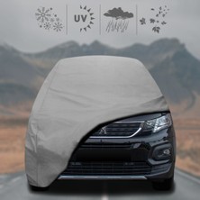 Peugeot Partner Van Long (2019 - ) Oto Branda Su Geçirmez Miflonlu Branda Klipsli Araba Çadırı