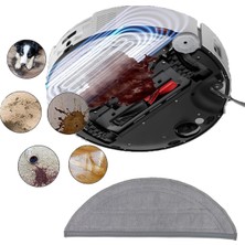 Keioug Roborock Saros 10 / G30 / Roborock S9 Maxv Ultra Elektrikli Süpürge Parçaları Yıkanabilir Paspas Pedi Için 6 Adet Yedek Paspas Pedi (Yurt Dışından)