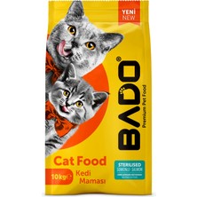 Bado Yetişkin Kısır Kedi Maması Somonlu 10 kg