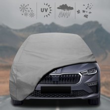 Skoda Scala Oto Branda Su Geçirmez Miflonlu Araba Brandası Klipsli Araba Çadırı