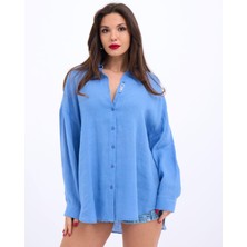 Arben Boutique 6758 Gömlek-Mavi