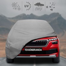 Skoda Kamiq Oto Branda Su Geçirmez Miflonlu Araba Brandası Klipsli Araba Çadırı