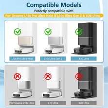 Bireaom Dreame L10S Ultra Gen 2/ L10S Pro Ultra Heat / X30 Ultra Robot Süpürge Aksesuar Seti Için Yedek Parçalar (Yurt Dışından)