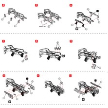 Huisheng 3D Üç Boyutlu Yapboz Ahşap Puzzle Kolaj Oyuncak (Yurt Dışından)