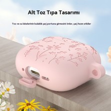 Düz Renk Silikon Için Airpods 1/2 Nesil Kanca ile Bluetooth Kulaklık Kılıfı (Yurt Dışından)