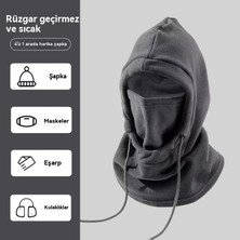 Açık Bisiklet Rüzgar Maskesi Boynu Entegre Spor Soğuk Geçirmez Sıcak Başlık Kapağı (Yurt Dışından)