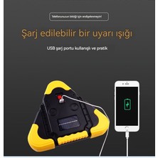 Güneş Sürüş Güvenliği Acil Araç Üçgen Uyarı Paneli (Yurt Dışından)