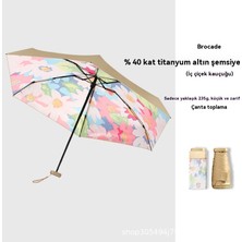 Yaz Açık 50 Güneşlik Katlanır Cep Şemsiye (Yurt Dışından)