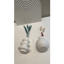 Üçlü Dekoratif Mini Vazo Seti