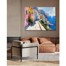 Santorini Kanvas Tablo