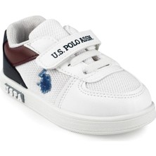 U.s. Polo Assn. U.s Polo Erkek Çocuk Carren Spor Ayakkabı Beyaz 101346124 151065_117575