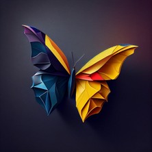 Origami Kanvat Tablo
