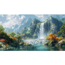 Greatwaterfall Kanvas Tablo