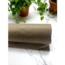 Varan Tekstil Vizon Renk Yapışkanlı Süet Döşemelik Kumaş 100 x 140 cm