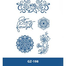 Tattoo GZ-198 Orta Boy Yarı Kalıcı Etnik Desen Dövme