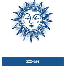 Tattoo GZX-054 Yarı Kalıcı Medusa Desen Dövme