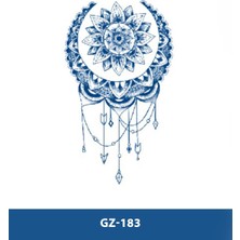 Tattoo GZ-183 Orta Boy Yarı Kalıcı Kilim Desen Dövme