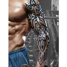 Tattoo GZQB-019 Yarı Kalıcı Etnik Desen Kol Dövmesi-Tatto
