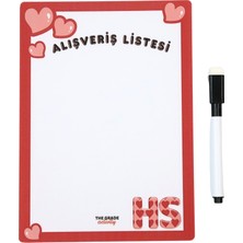 Yaz Sil Kişiye Özel Harf Alışveriş Listesi Manyetik Buzdolabı Planlayıcı Notluk Buzdolabı Magnet