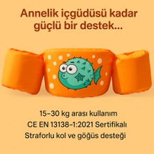 Wolfy Myswim Yüzdürme Yardımcısı  Balon Balığı-Turuncu