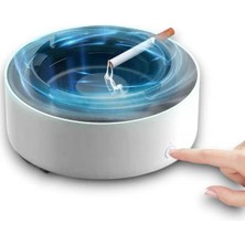 Hs-28 Elektrikli Küllük | Duman Emici, Sessiz Fanlı, USB Şarjlı Akıllı Kül Tablası