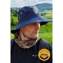 Uniquetrenders Unisex Uv Korumalı Geniş Kenarlı Katlanabilir Safari Outdoor Boonie Yürüyüş ve Plaj Şapkası