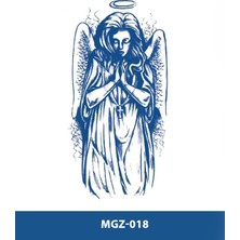 Tattoo MGZ-018 Dua Eden Melek Desen Orta Boy Yarı Kalıcı Dövme