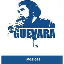 Tattoo MGZ-012 Che Guevara Desen Orta Boy Yarı Kalıcı Dövme-Tatto