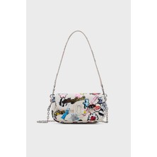 Marc Jacobs Hakiki Deri Baskılı Çıkarılabilir Zincir Askılı Çanta Bayan Çanta 2S5HSH027H02 101