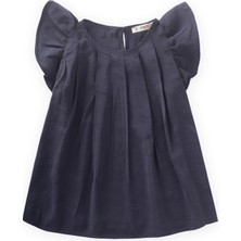 Pilikaşe Bluz 2-8 Yaş Lacivert