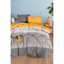 Bambi Sunlight %100PAMUK, Nefes Alabilen, Ranforce Tek Kişilik Nevresim Takımı 160X220 Nevresim, 180X240 Çarşaf, 50X70 Yastık Kılıfı