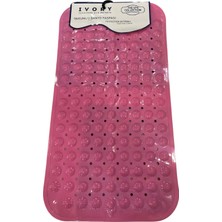 Silikon Vantuzlu Masajlı Banyo Duş Ayak Kaydırmaz Paspas Duşakabin Paspası