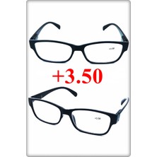 +3.50 Unisex Kitap Okuma ve Bilgisayar Gözlüğü & Yakın Gözlüğü 1 Adet