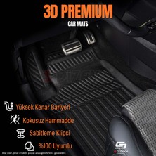 Meka Part Vw Golf 8 Otomatik 3D Pro Havuzlu Paspas 2021-2024 A+ Kalite
