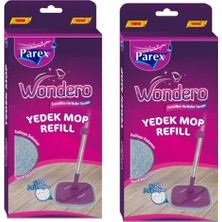 Wondero Yedek Paspas 2'li Mop Horon Toptan