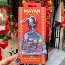 Worry Dolls Maya Bebekleri 4'lü