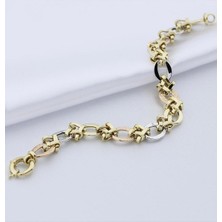 3 Renk Altın Hallow Bileklik