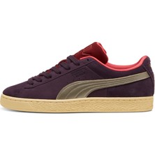 Puma Unisex Bordo Puma Suede Play.paris. Bordo Unisex Günlük Spor Ayakkabı