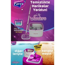 Wondero Otomatik Temizlik Seti 1 Adet Yedek Mop Hediyeli