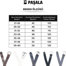 Hakiki Deri Kemer Baskılı & Desenli Yeşil Renk