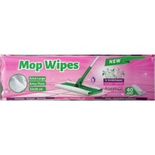 Mop Wipes Mop Havlusu Islak Mendil 40 Lı Ürün Islak Bezdir Mop Yoktur