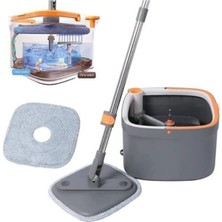 Mediterian Elefan Hero Çok Amaçlı Gri Çöp Kutusu Seti, Temiz ve Kirli Su Hazneli