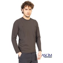 Ascim Market Ascim Taktik Erkek Sweatshirt | Taşıma Cepli