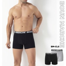 Boun Marche Erkek Boxer Likralı Premıum 6'lı Kutu Shelby Bm-Cls