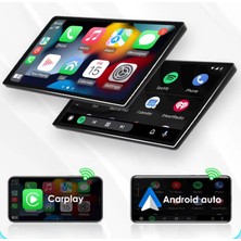 Renault Clio 3 Uyumlu Android 4 GB Ram 64 GB Dahili Hafıza 9inç Multimedya Kablosuz Carplay Geri Görüş Kameralı